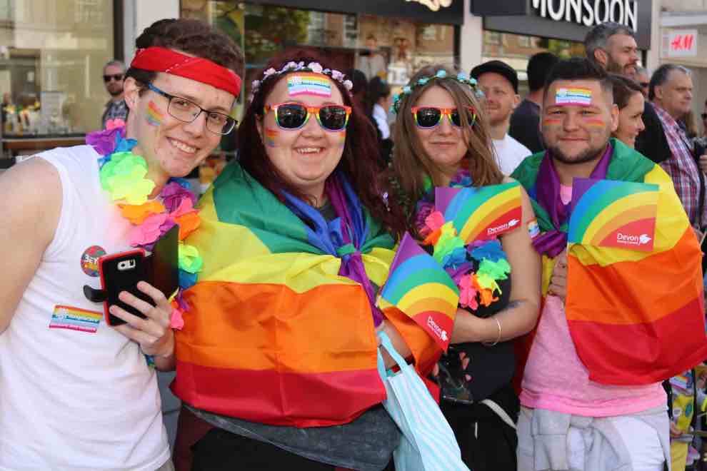 Sunshine and rainbows for the best Exeter Pride to date | The Exeter Daily