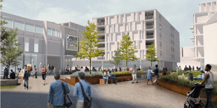 New vision for a £300m redevelopment in Exeter city centre receives ...