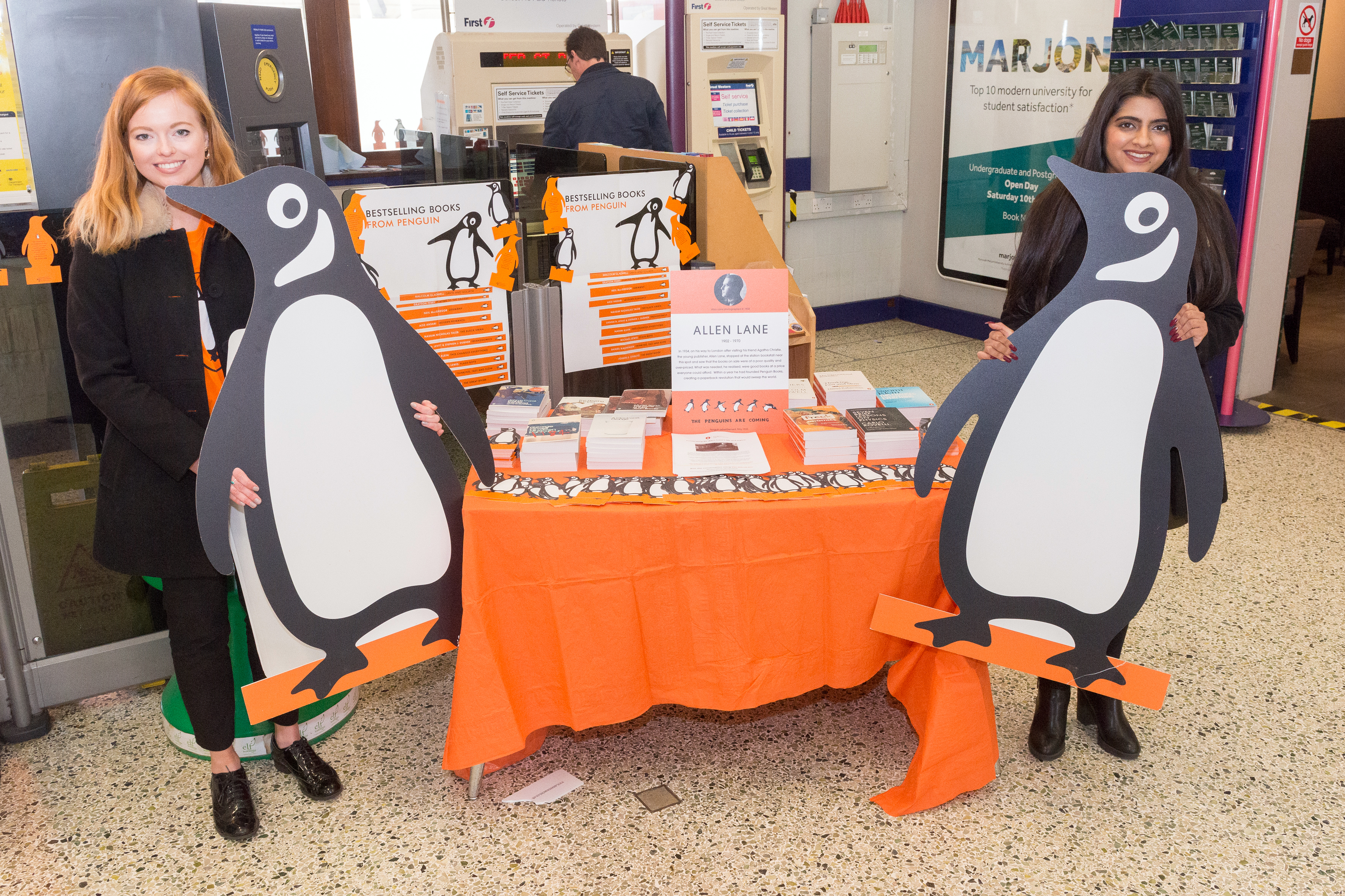 Penguin Books Founder Honoured At Exeter St David S Station The