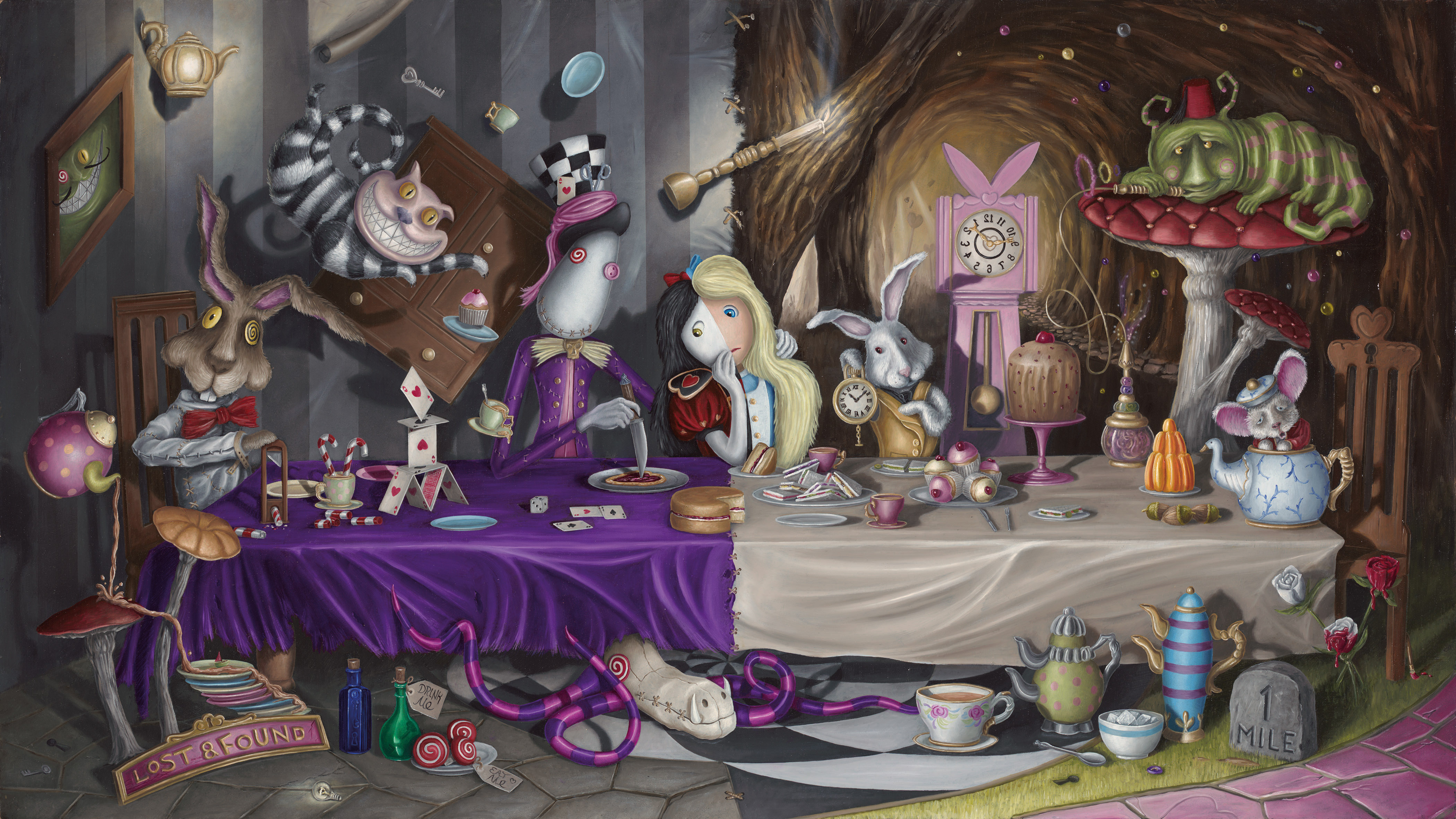 Alice in Wonderland instal