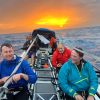 Jim rowing the Atlantic for FORCE