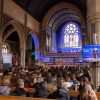 An full house at St Peter's Church for  Budleigh Salterton Literary Festival