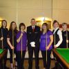 WEBSF Ladies Snooker Open players