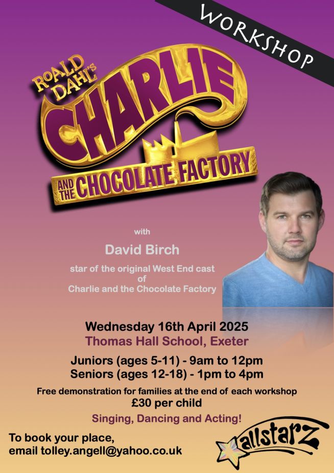 Charlie and the Chocolate Factory Workshop Poster