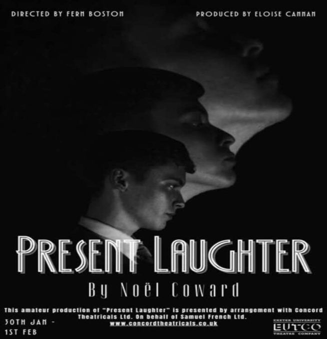 Present Laughter poster 