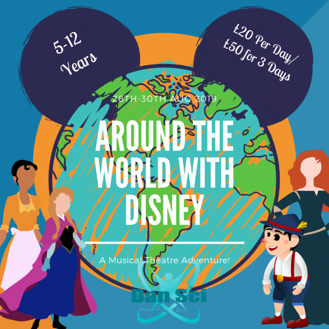 around the world with Disney