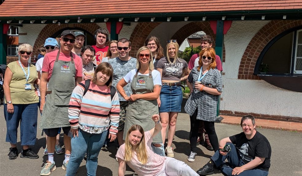 Group of cafe workers