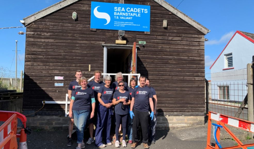 Barnstaple Sea Cadets’ HQ has a fresh new look, thanks to local chartered accountancy firm Simpkins Edwards