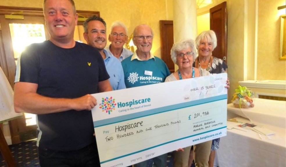 Devon businesses donated £16717 to Hospiscare