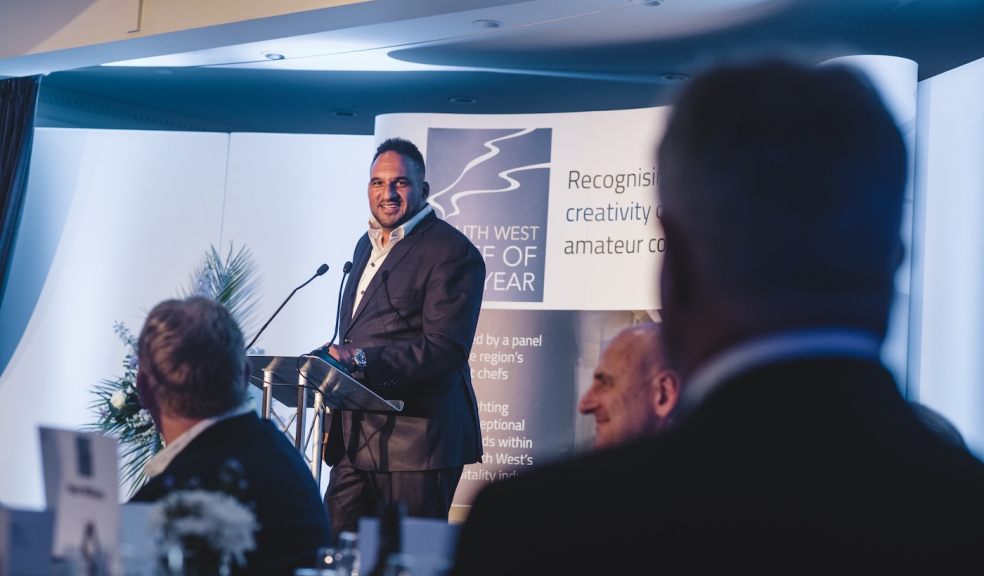 Chef Michael Caines presents prizes at last year's awards dinner