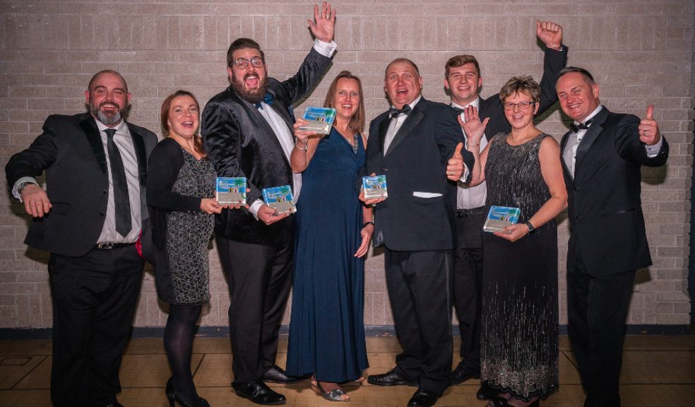 Cofton Holidays celebrates 5 award hoard at Devon Tourism Awards