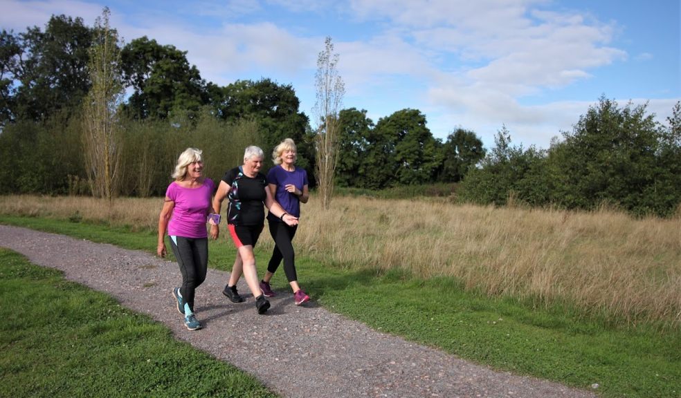 Image showing a group of women walking through Cranbrook