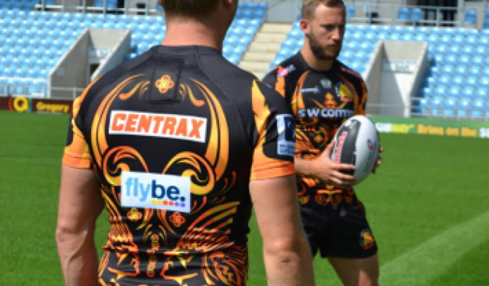 In the pink: Exeter Chiefs unveil their new kit