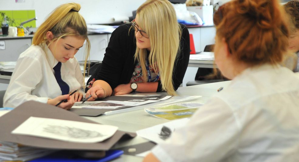 Students at South Devon UTC