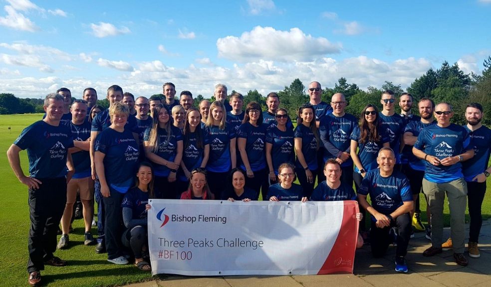 Bishop Fleming employees at ready to take on the three peaks challenge