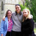 Nancy McGillivray, centre, with Claire Tucker and Viki Pakula of Haines Watts Exeter