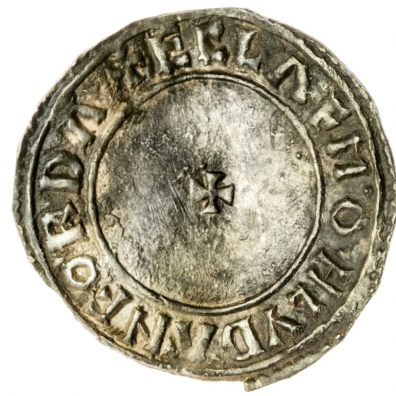 King Aethelstan (924-939) Silver Penny, struck at Lydford by Ecglaf