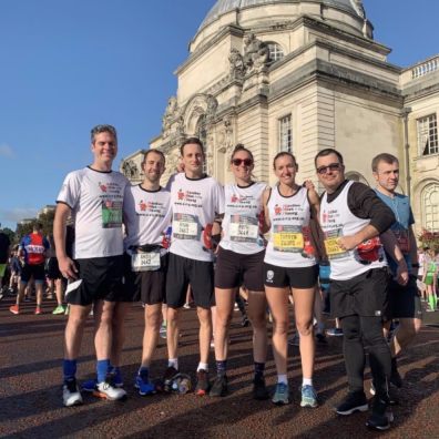 L-R: John Drewett, Andy Fraser, Ryan Joint, Ruth Burrows, Tarryn Lowth & Rosan Petrov at the event