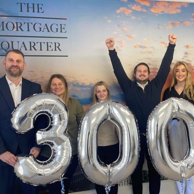 The Mortgage Broker is celebrating 300 5-star Google reviews