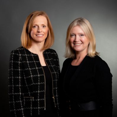 Co-founders of Children in the Middle®, barristers, Elizabeth McCallum and Sarah Evans.  