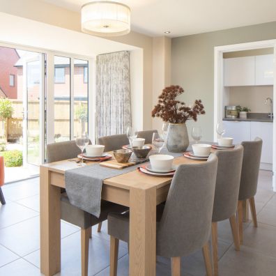 David Wilson Homes dining room