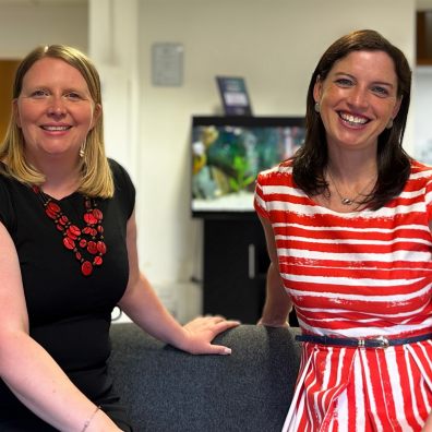 Two new Directors in reception area of The Family Law Company