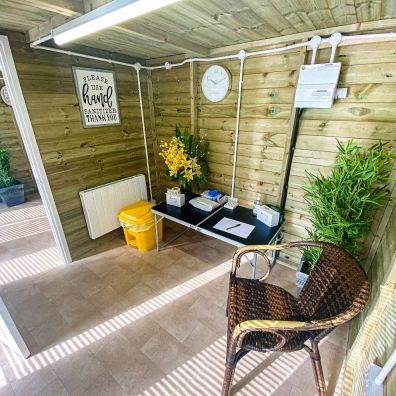 New summer house for Exeter care home visitors