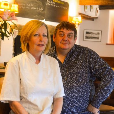 Paul and Donna Berry of the award-winning Swan in Bampton