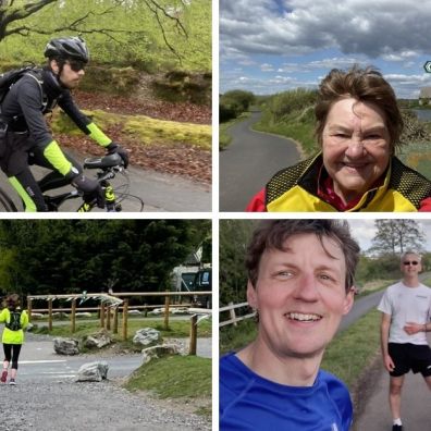 Exeter woman's trio of challenges raises £1,300 for Devon Freewheelers