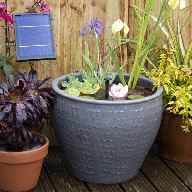 Lockdown project: ‘How-to’ create a pot  water fountain in a few easy steps